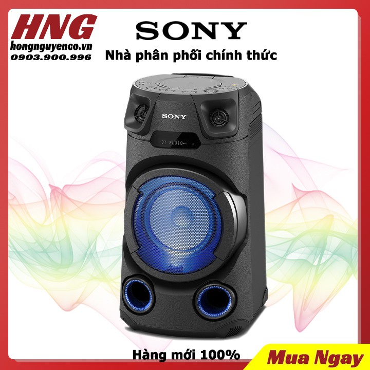 Dàn âm thanh Sony Hifi MHC-V13 - Hàng phân phối chính hãng - Bảo hành 1 năm