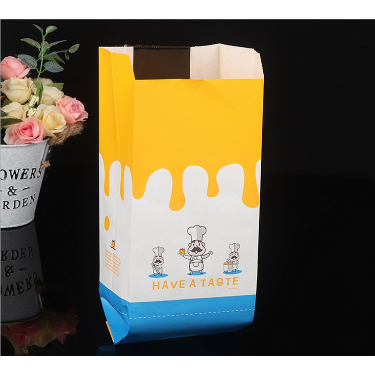 10 Túi đựng bánh mì hoa cúc đủ kiểu size 12x9x30