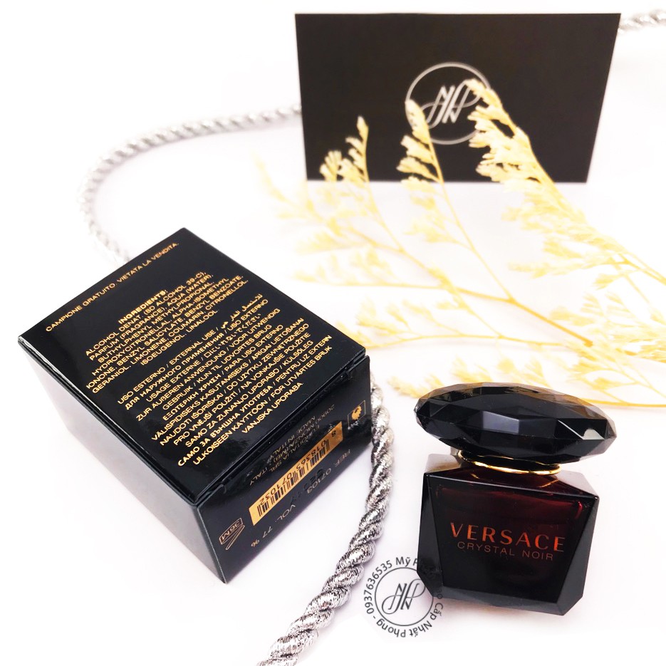 FREESHIP ĐƠN 99K-Nước hoa nữ VERSACE Crystal Noir EDT 5ml | BigBuy360 - bigbuy360.vn