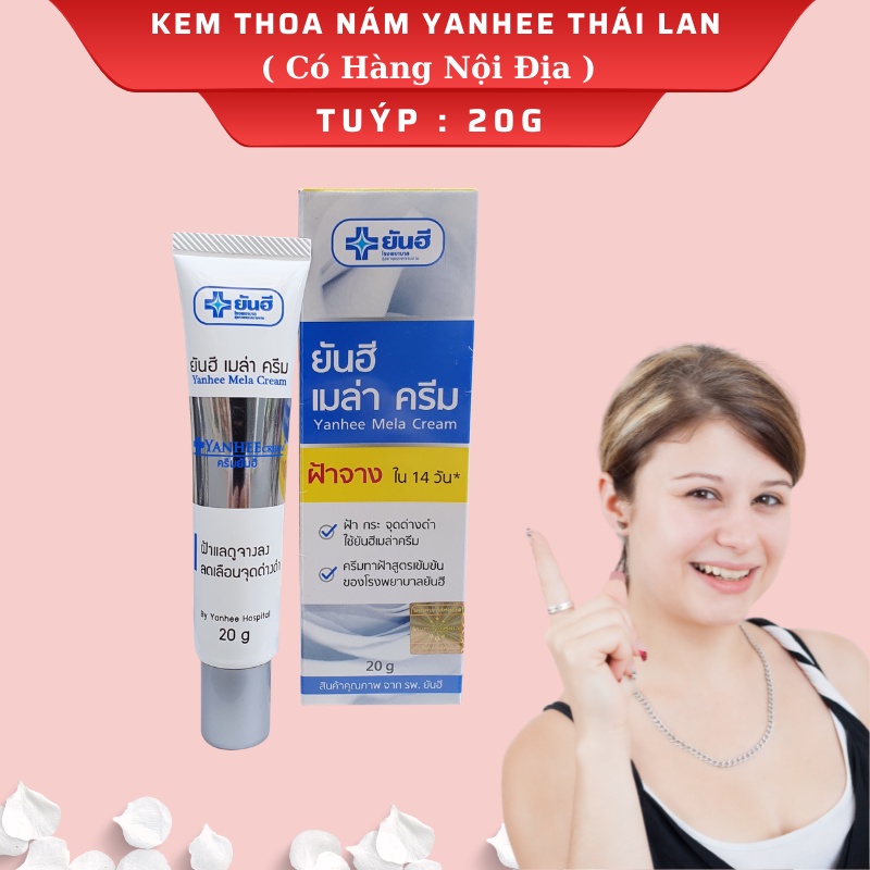 Kem Thoa Nám Yanhee Thái Lan (YANHEE MELA CREAM 20g)