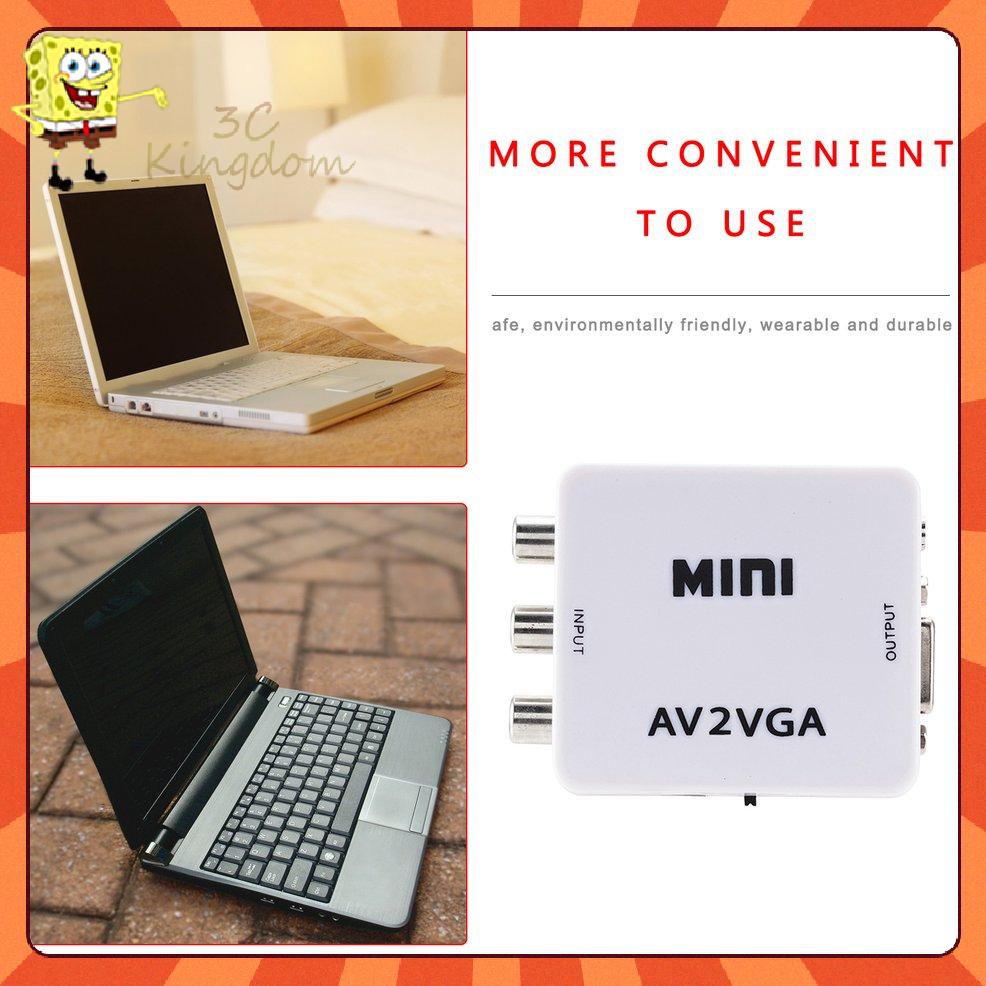 Bộ Chuyển Đổi Av2Vga Sang Vga | BigBuy360 - bigbuy360.vn