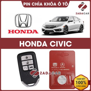 Pin chìa khóa ô tô Honda Civic chính hãng Honda sản xuất tại Indonesia 3V Panasonic