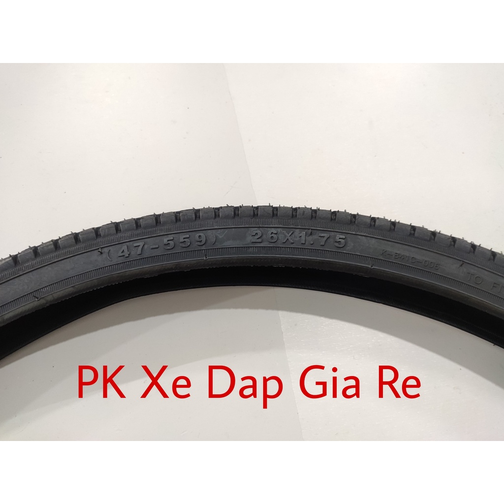 Lốp, Vỏ xe đạp Kenda 26x1.75, Săm lốp xe đạp bánh 26x1.75 - PK Xe Dap Gia Re