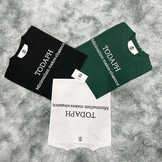 Áo thun basic TODAPH vải cotton 2 chiều thoáng mát