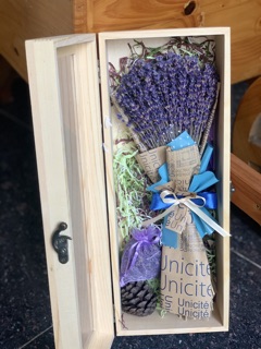 Hộp quà hoa lavender