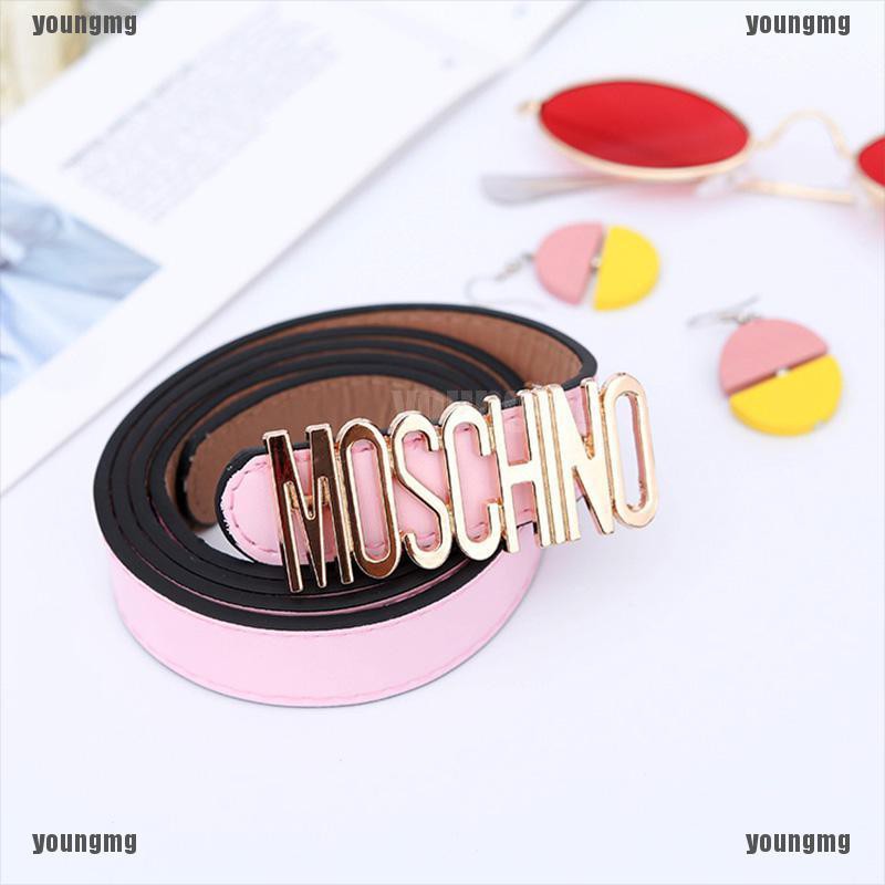 Thắt Lưng Da Phối Khóa Phong Cách Hàn Quốc Cho Bé | BigBuy360 - bigbuy360.vn