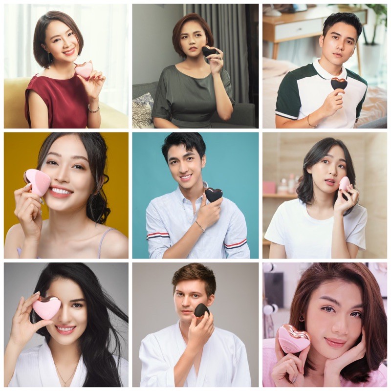 Máy rửa mặt LACO LUXURY chính hãng bảo hành 12 tháng giúp làn da sạch mịn màng, xoá nhăn nâng cơ và thon gọn hàm | BigBuy360 - bigbuy360.vn