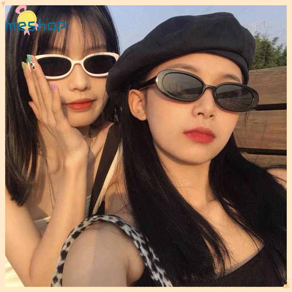 ❦Tôi❦ Kính Mát Hình Oval Chống Tia UV400 Thời Trang Cá Tính Cho Nữ