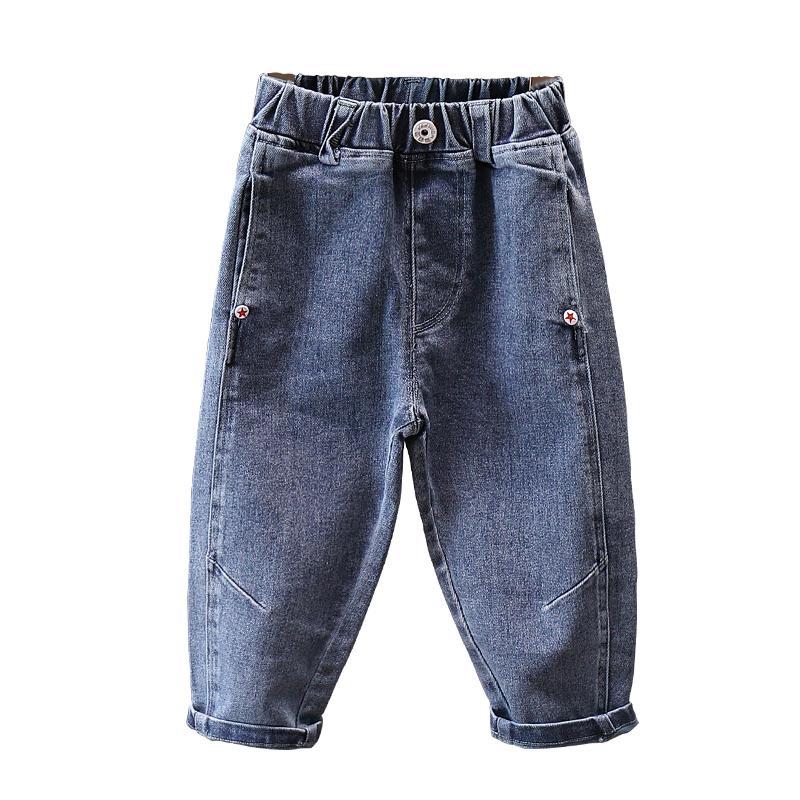 Quần Jeans Lưng Thun Thời Trang 2021 Cho Bé Trai