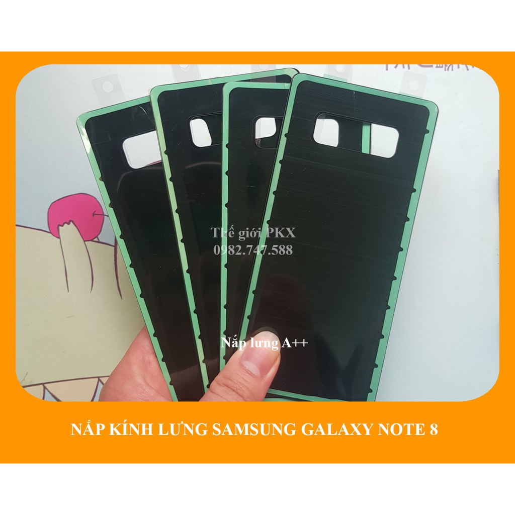 Nắp lưng Samsung Galaxy Note 8 N950 chính hãng | Kính lưng A++ Galaxy Note 8