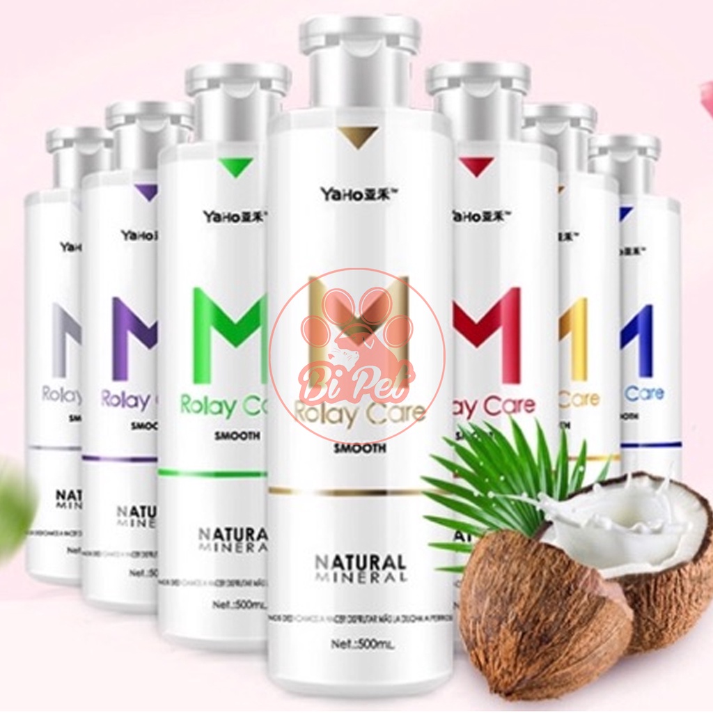 Sữa Tắm Cao Cấp Yaho M Rolay Care Cho Chó Mèo 500ml