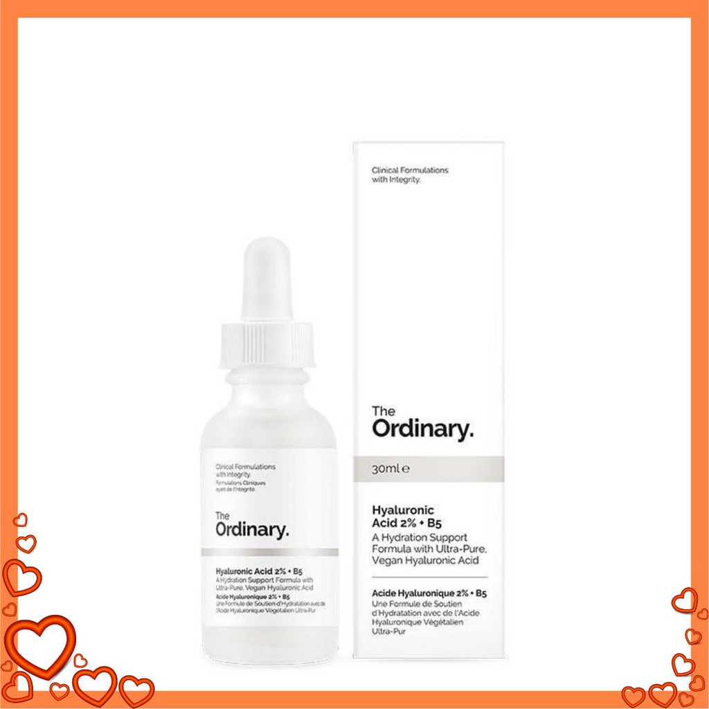[SALE HÈ] Cấp ẩm hồi phục Hyaluronic Acid 2% + B5 - The Ordinary [GIẢM KỊCH SÀN]