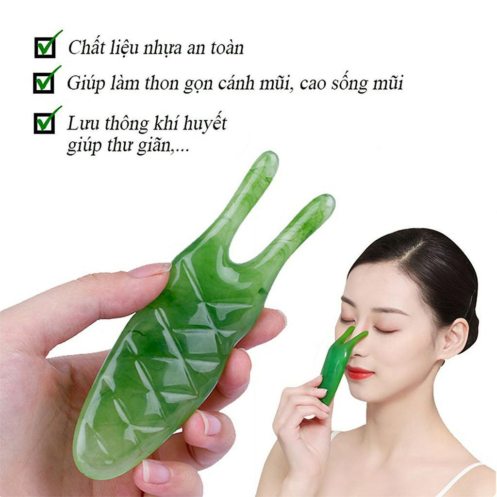 Dụng Cụ Massage Mũi Và Mặt Giúp Thon Gọn Nâng Cao Sống Mũi Tự Nhiên