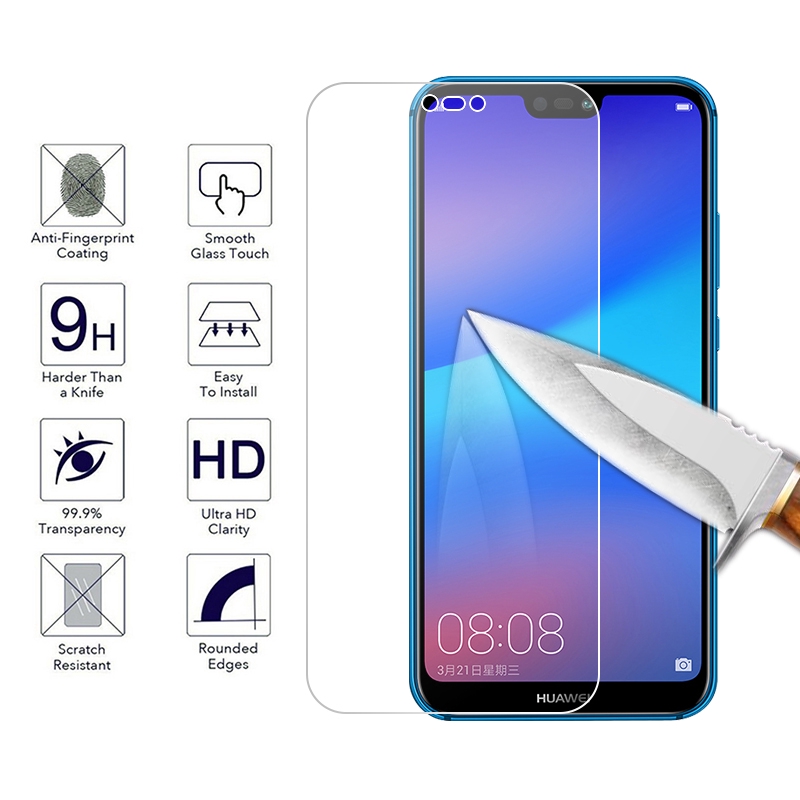Kính cường lực 2.5D bảo vệ màn hình cho Huawei P20 Pro Lite