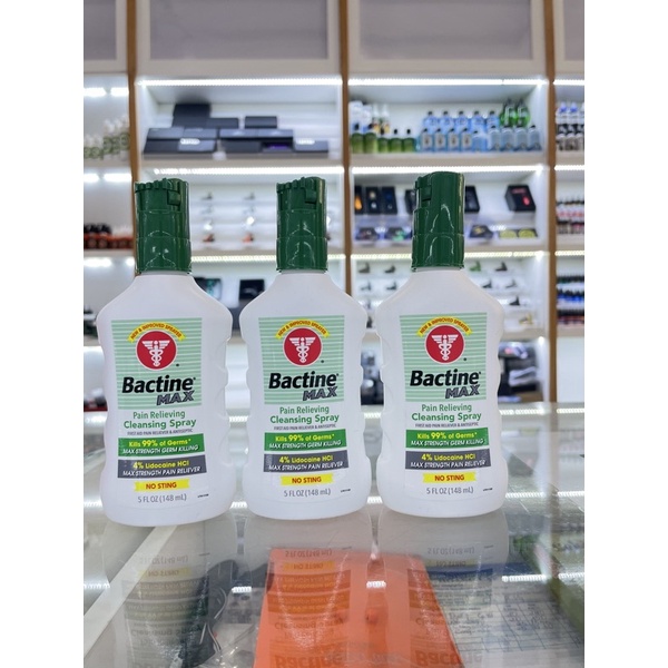 LỌ XỊT BACTINE MAX
