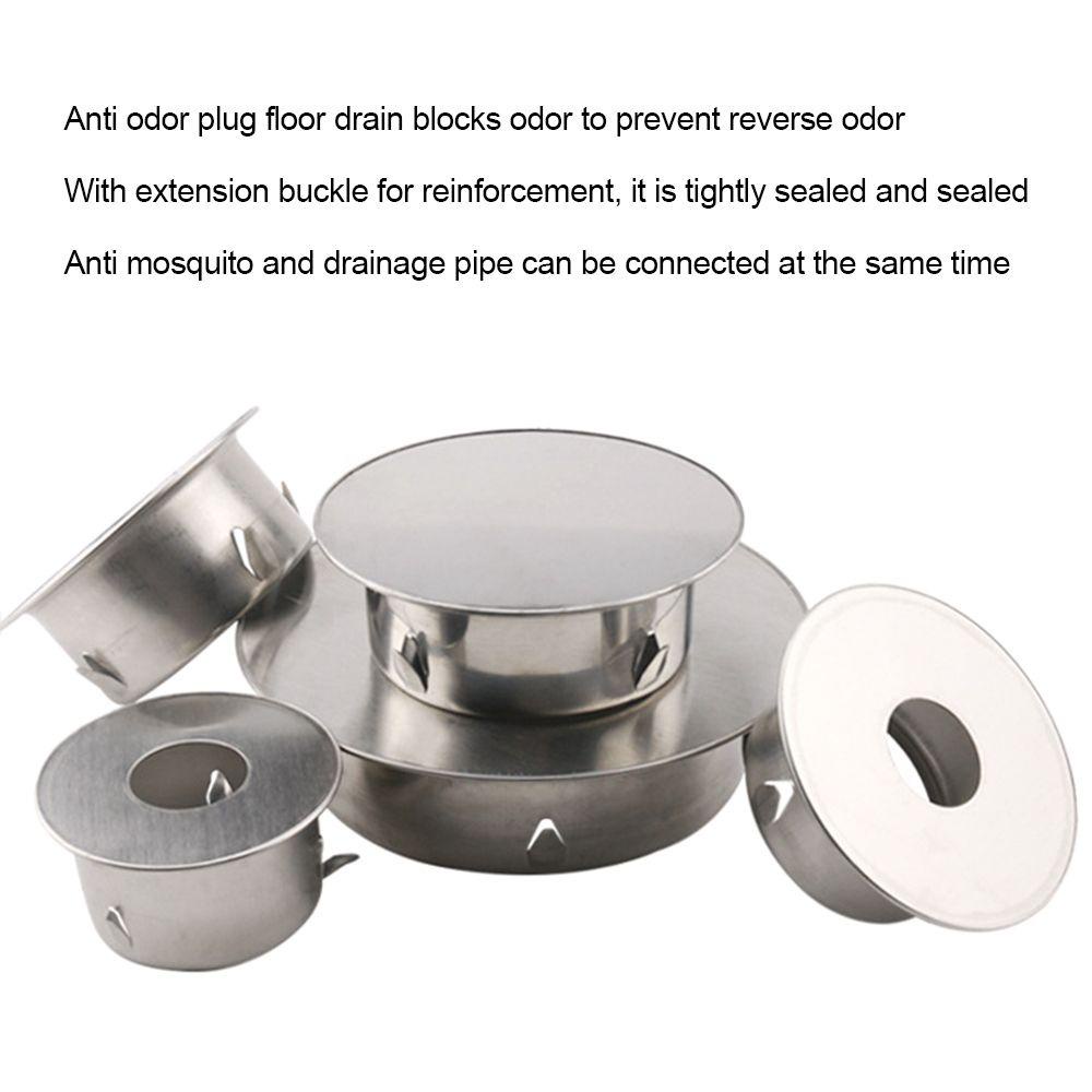 KUNHEV Nắp Đậy Cống Thoát Nước Sàn Nhà Hình Chiếc Lá Khử Mùi Sự Bảo Vệ