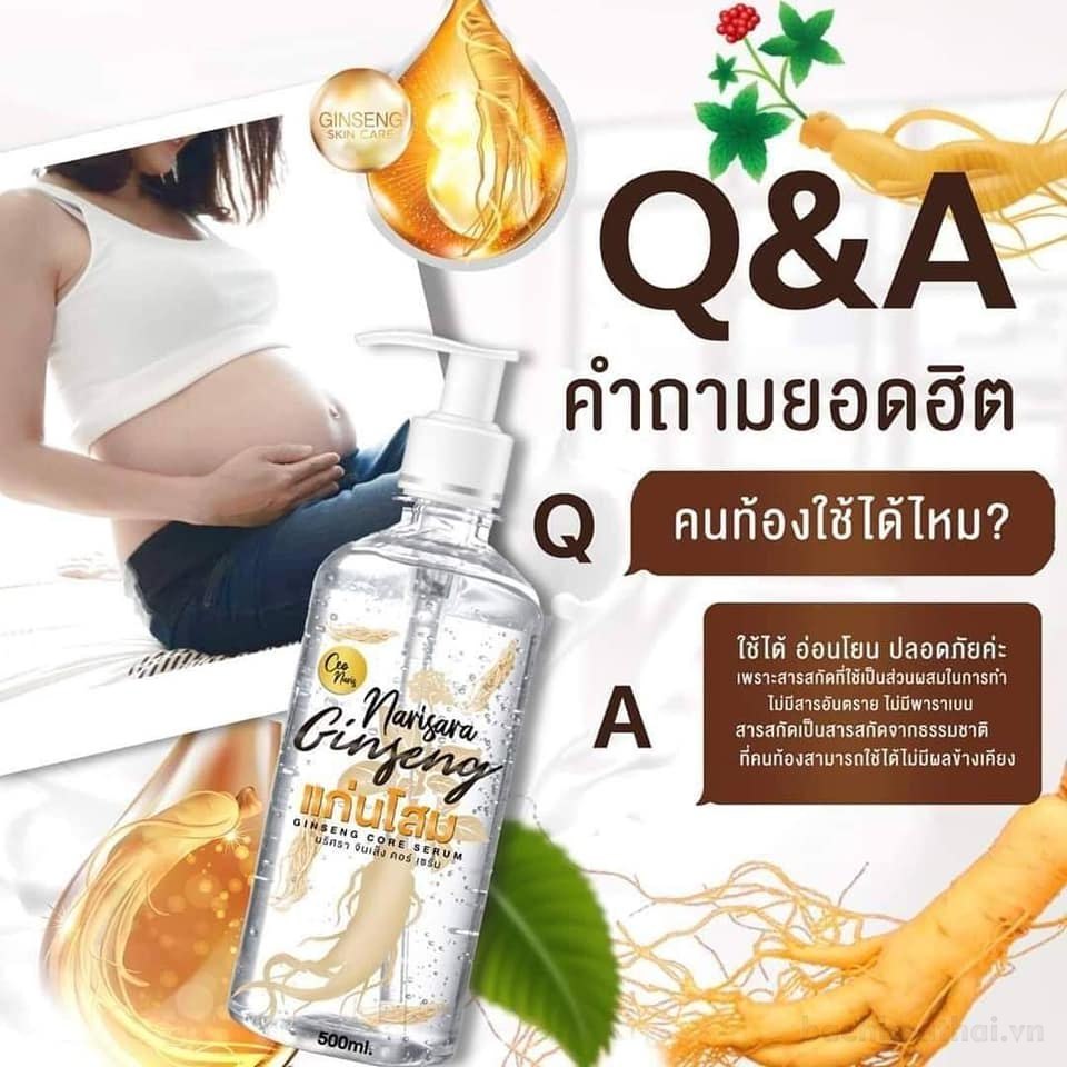 Serum nhân sâm dưỡng da Narisara Ginseng Core Serum Thái Lan