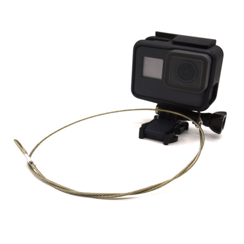 Dây đeo an toàn bằng thép không gỉ dài 30cm cho máy ảnh GoPro mới | BigBuy360 - bigbuy360.vn