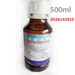 Thuốc diệt muỗi,ruồi,kiến,gián,bọ...map Permethrin 50EC - 500ml