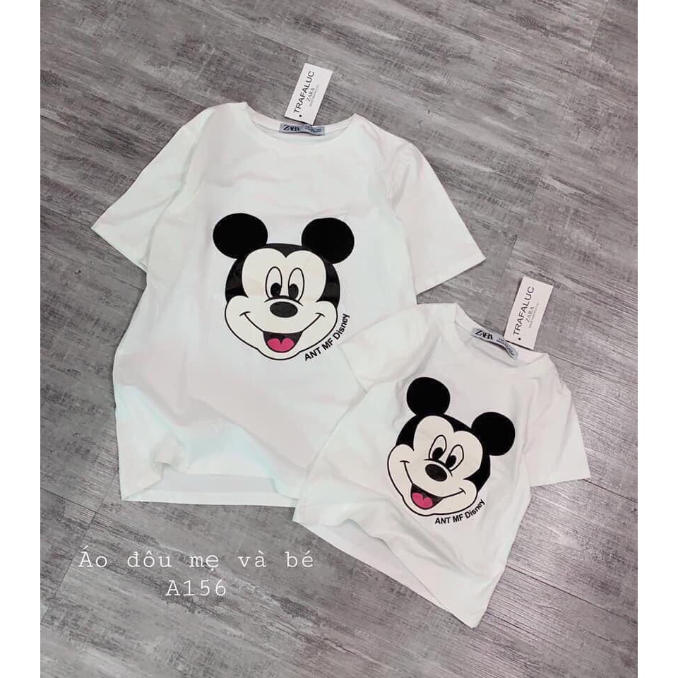 áo thun mickey đôi cho mẹ và bé( áo bé)