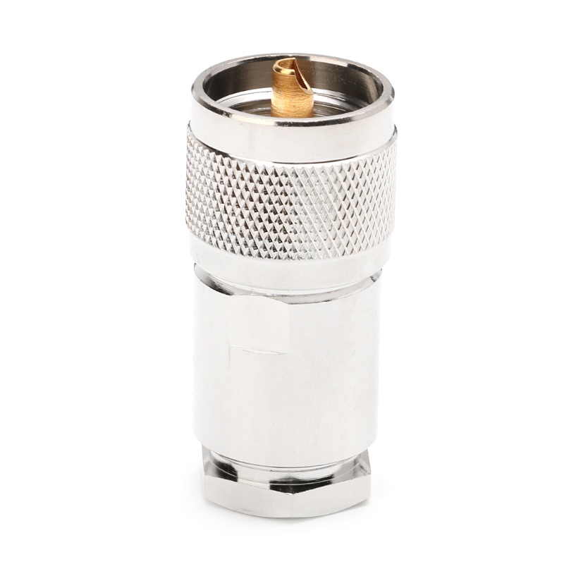 Đầu nối trục UHF PL259 kẹp RG8 RG165 RG213 LMR400