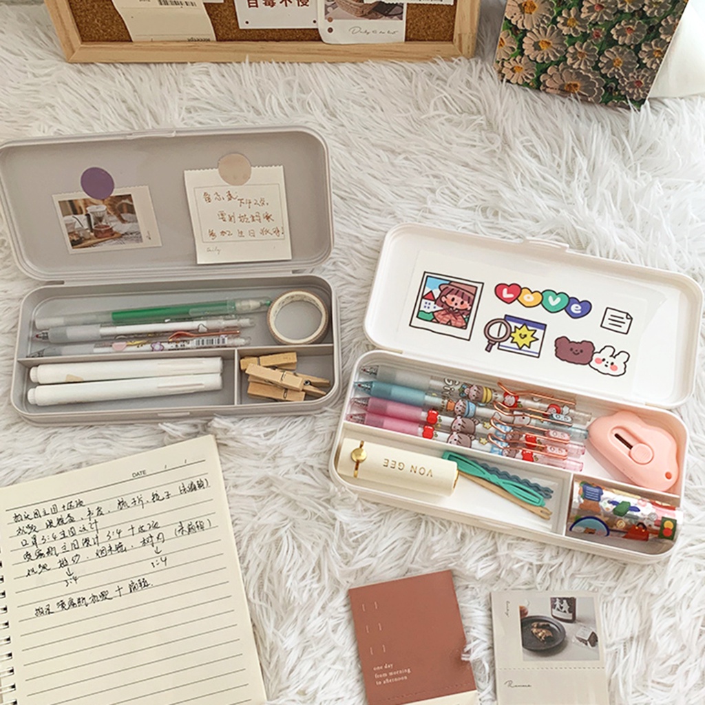 Hộp Đựng Bút Đa Năng Sức Chứa Lớn Dành Cho Học Sinh