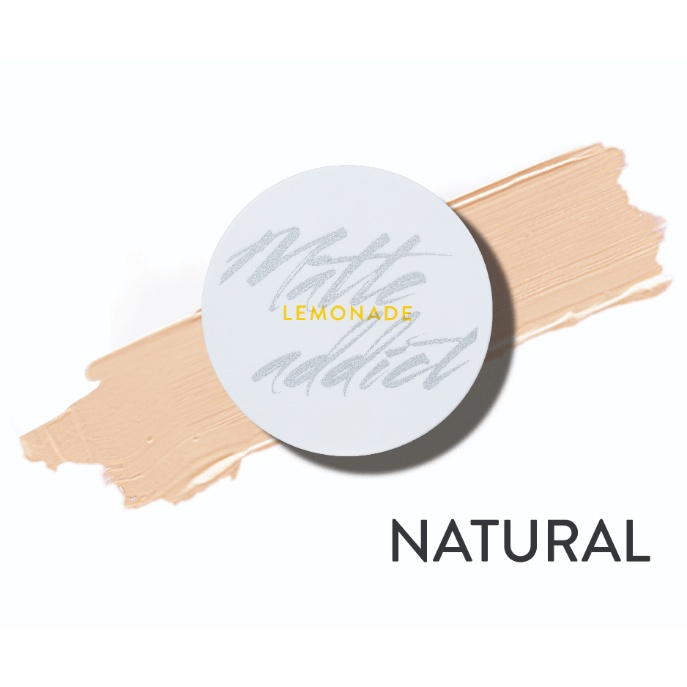 Phấn Nước Kiềm Dầu Che Phủ Tốt Lemonade Matte Addict Dual Cushion SPF 50+/ PA+++