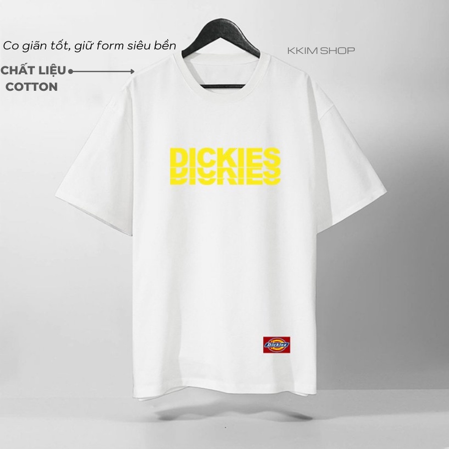 Áo Thun Tay Lỡ Dickies, áo phông Unisex nam nữ Form rộng oversize, chất liệu Cotton. KKIM Shop