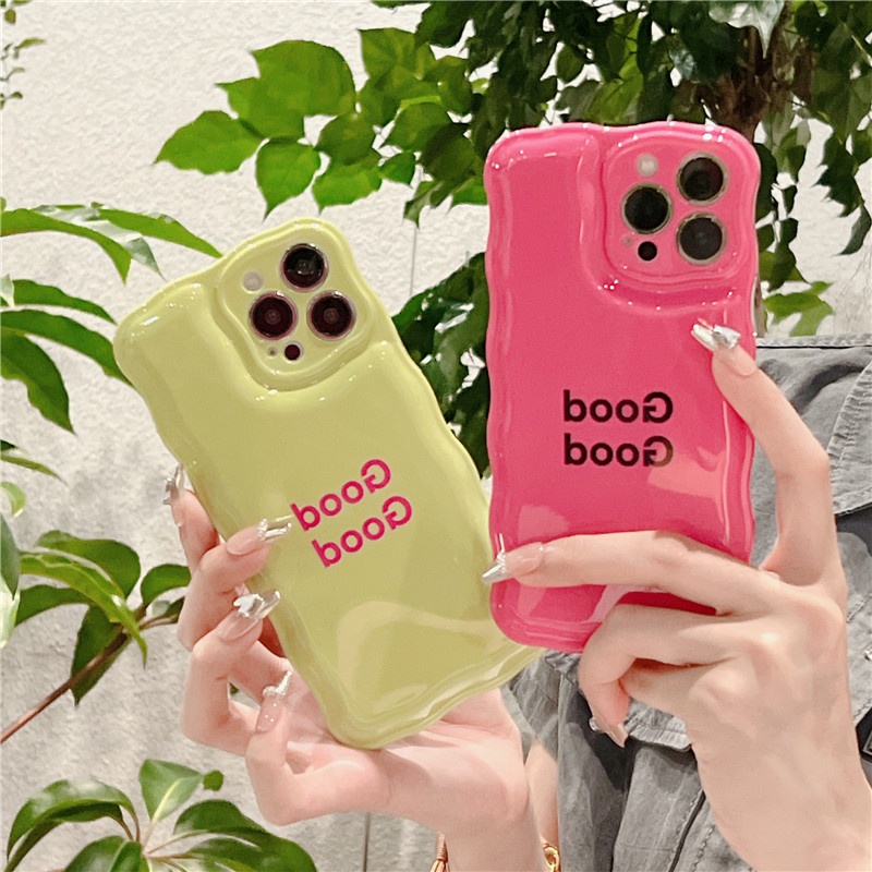 Ốp Điện Thoại Mềm Màu Neon In Chữ Tiếng Anh Cho iphone 13 12 11 Pro Max X XR XS Max