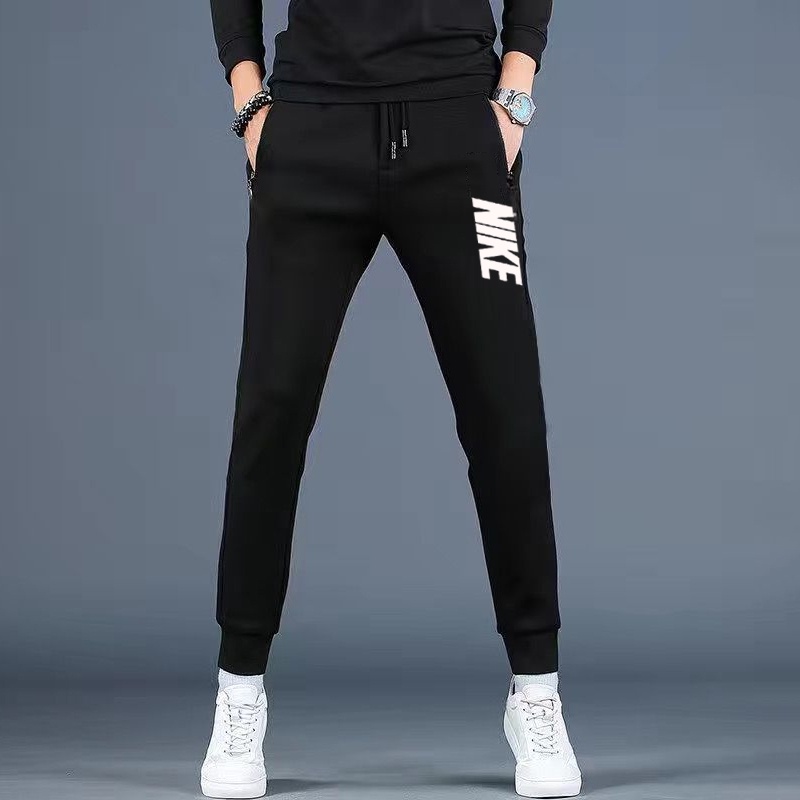 Quần Ống Suông Thun Nỉ Unisex Nam Nữ Vải Poly 2 Da Trẻ Trung Cá Tính