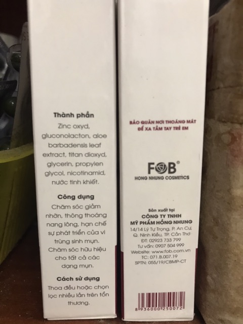 ✅[CHÍNH HÃNG] FOB .10 Kem chấm mụn Lotion | BigBuy360 - bigbuy360.vn