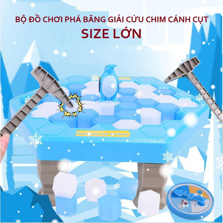 Bộ đồ chơi phá băng giải cứu Chim Cánh Cụt