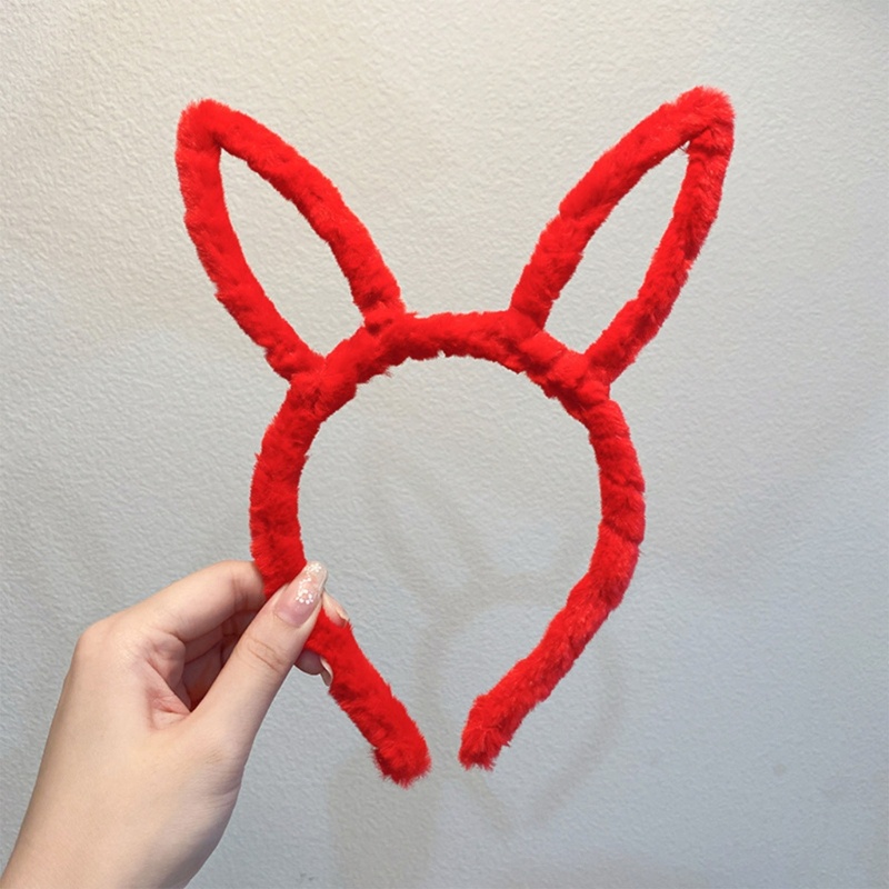 Băng Đô Tai Thỏ Bông Hóa Trang Phục Sinh Dễ Thương