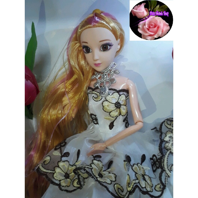 búp bê mắt thủy tinh có khóp