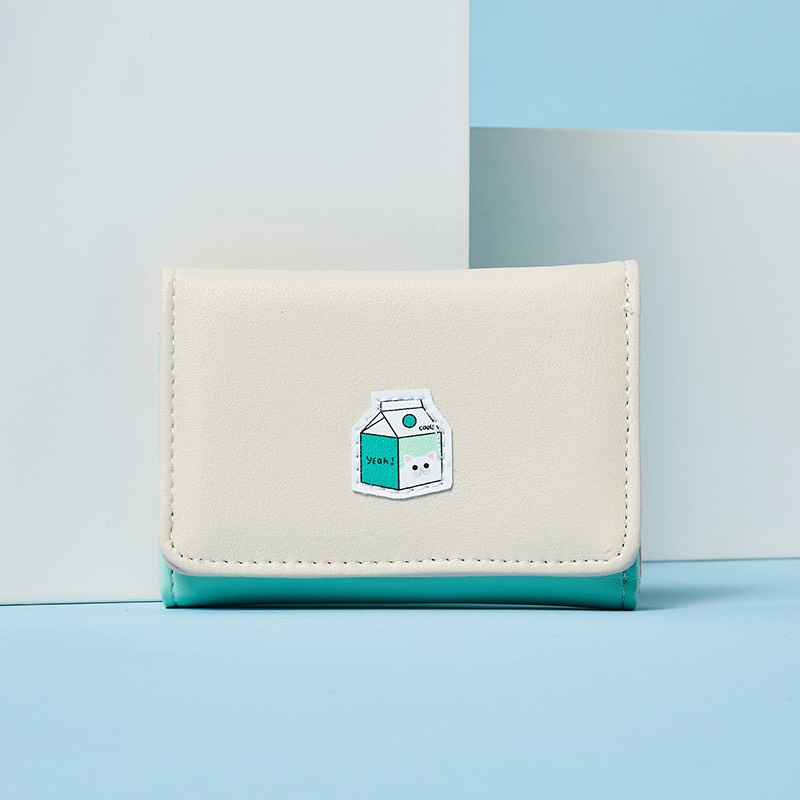 Ví Ngắn Nữ Mini Cầm Tay Đựng Thẻ V552 Cao Cấp Siêu Dễ Thương - Hata24h