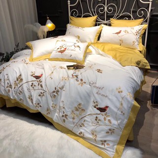 bộ vỏ chăn ga gối lụa satin cao cấp