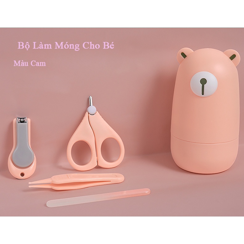 Bộ Bấm Móng Tay Cho Bé Cao Cấp 5 Món, Shop Bố Sam, Cắt Móng Tay Cho Bé Sơ Sinh An Toàn, Tiện Dụng, Cực Đẹp Và Chất Lượng