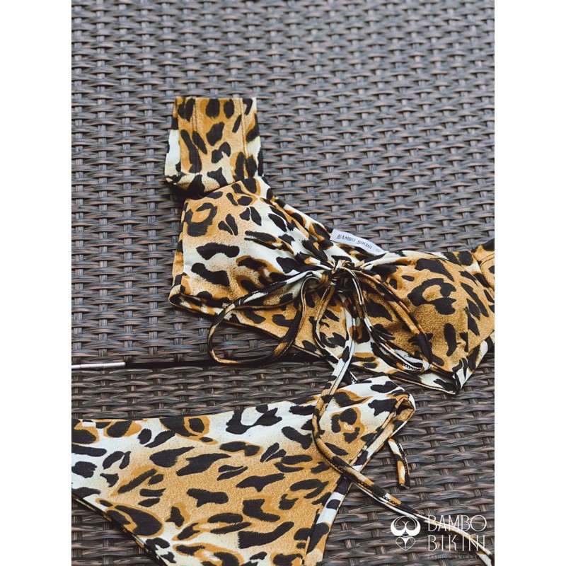 BIKINI 2 MẢNH TAM GIÁC CÚP NGỰC DA BEO THỜI TRANG | BigBuy360 - bigbuy360.vn