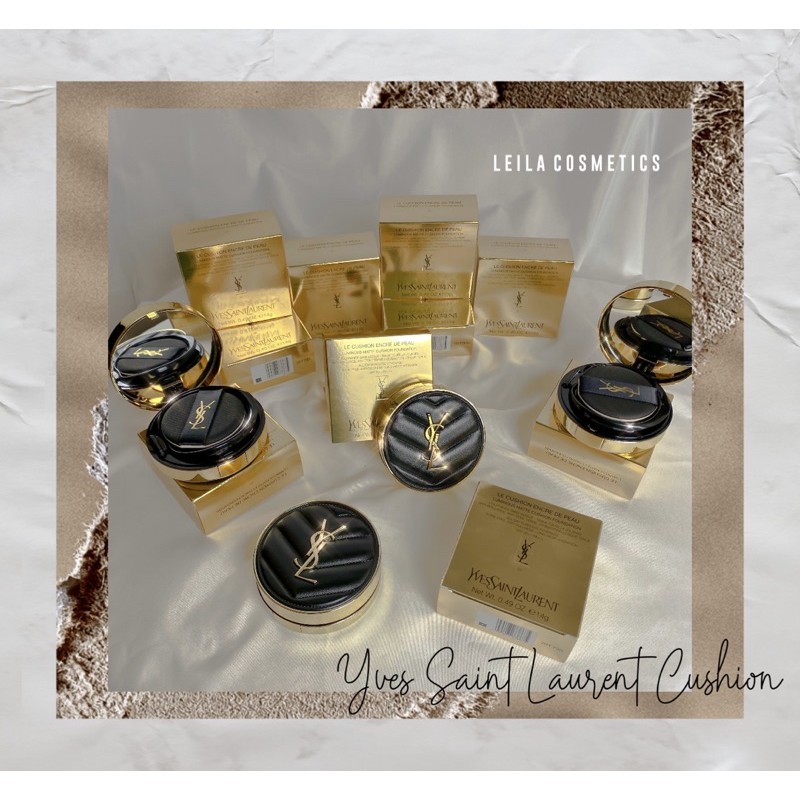 Phấn nước YSL Cushion YSL Vỏ da bản Limited sang chảnh YSL Le Cushion Encre De Peau Luminous Matte | BigBuy360 - bigbuy360.vn