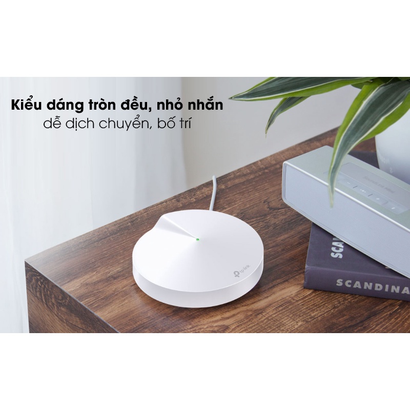 Bộ Phát Wifi Mesh TP-Link Deco M5 1- 2- 3 Pack Chuẩn AC 1300Mbps - TRANGIATELECOM