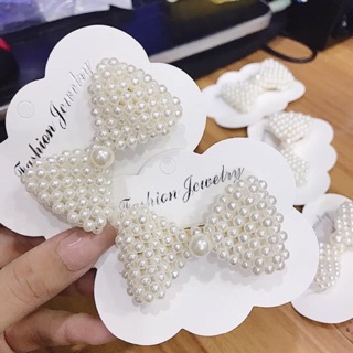 Kẹp tóc mái hình nơ siêu xinh