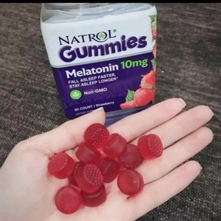 Kẹo ngủ vị dâu 10mg (hộp 90 viên)