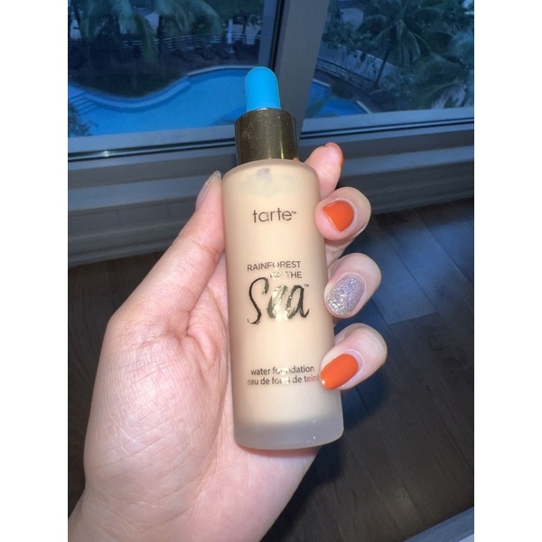 Có bill🇺🇸 Kem nền mỏng nhẹ chống nắng Tarte Rain Forest Of The Sea SPF15 water foundation 27s