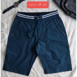 QUẦN SHORT KAKI LƯNG THUN