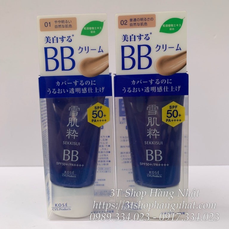 Kem Nền Kose Sekkisui BB Cream - Nhật Bản