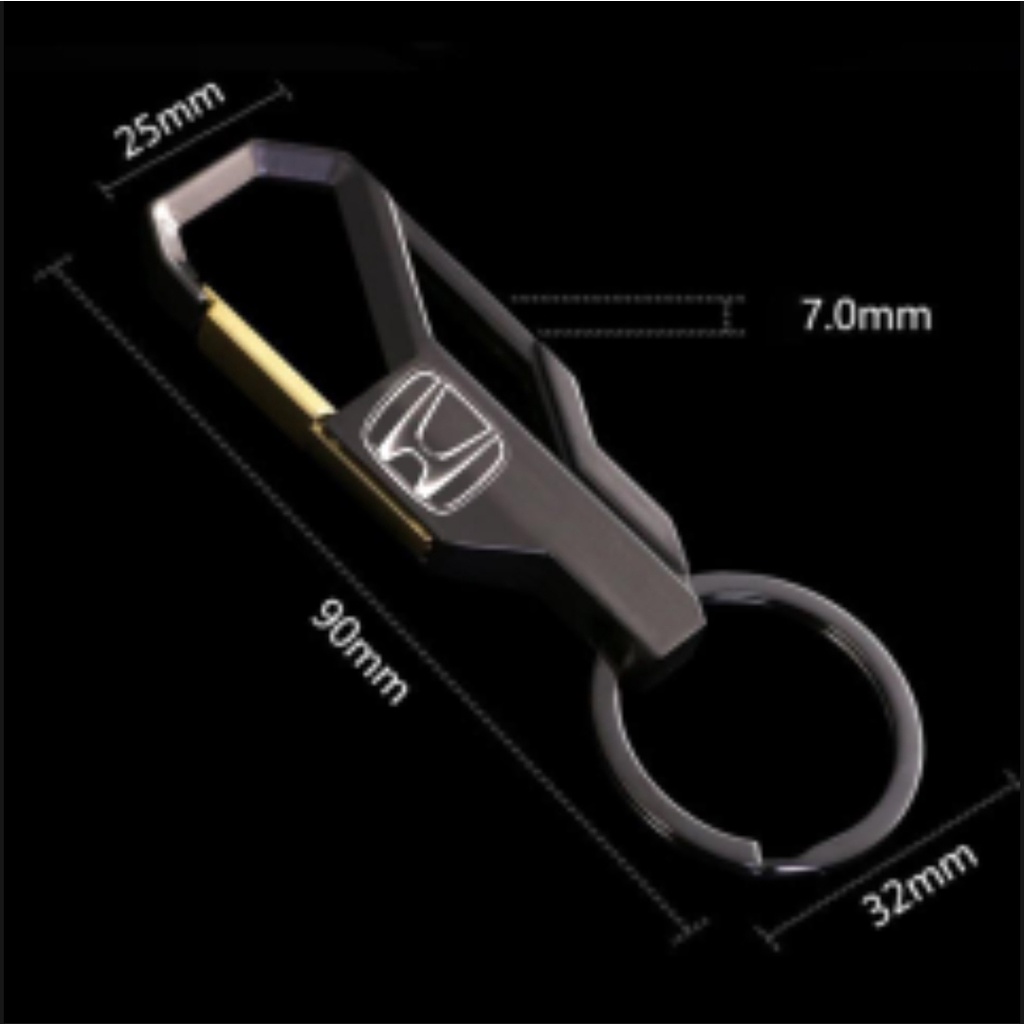 Ryoo Móc Khóa HONDA ô tô Móc Chìa Khóa Kim Loại Hợp Kim Sáng Tạo Cho Nam Dành Cho móc khóa ô tô xe máy