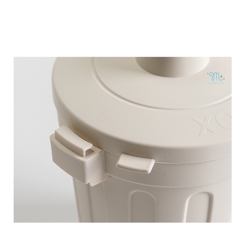 Thùng rác mini/thùng đựng văn phòng phẩm có tặng sticker