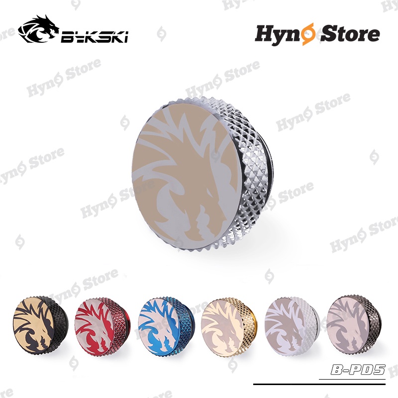 Fit stop Bykski logo rồng  B-PD5 Tản nhiệt nước custom - Hyno Store