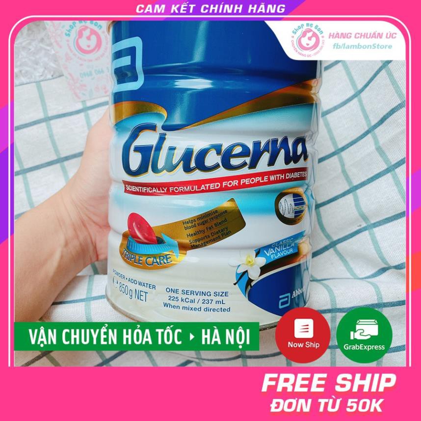 Sữa Glucerna dành cho người tiểu đường Hộp 850g