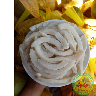 MỨT DỪA SÁP LÀM NHÀ ĐẶC SẢN CẦU KÈ TRÀ VINH